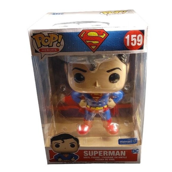 Funko POP! SUPERMAN JUMBO 10" INCH WALMART‎ IN HAND! - Picture 1 of 7